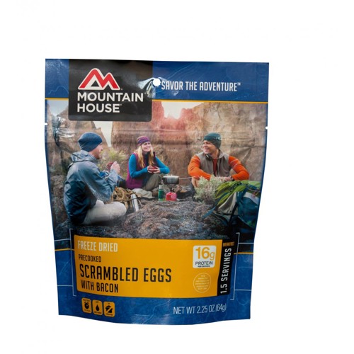 MOUNTAIN HOUSE Scrambled Eggs with Bacon for sale at KYGUNCO.