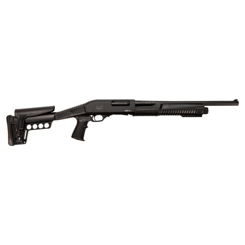 EMPEROR FIREARMS MXP12 12 Gauge 3" 4+1 Pump Shotgun w/ Tactical Stock - Black for sale at KYGUNCO.
