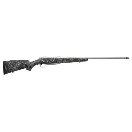 COOPER M92 Backcountry 7mm Rem Mag 24" 3rd Bolt Rifle w/ Fluted Threaded Barrel - Stainless / Black for sale at KYGUNCO.