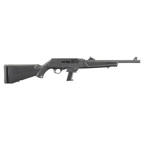 RUGER PC Carbine TAKEDOWN 9mm 16.12" 17rd Semi-Auto Rifle w/ Fluted Threaded Barrel - Black