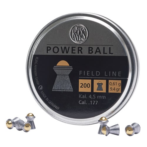 UMAREX RWS Power Ball .177 Caliber Pellets 200 Count for sale at KYGUNCO.