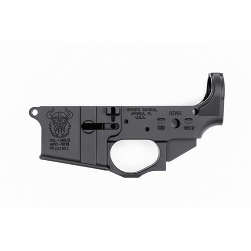 SPIKES TACTICAL Viking Multi-Caliber Stripped AR15 Lower Receiver - Black for sale at KYGUNCO.