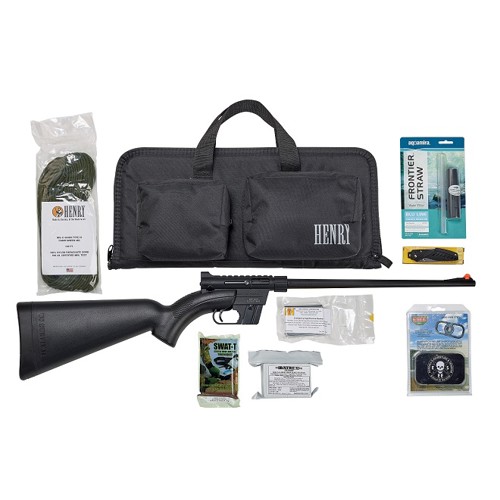 HENRY U.S. Survival Pack AR-7 22LR 16.2" 8rd Semi-Auto Rifle | Black for sale at KYGUNCO.