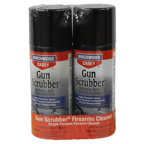 BIRCHWOOD CASEY Gun Scrubber Firearm Cleaner Combo Pack 10oz for sale at KYGUNCO.