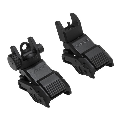 NCSTAR Vism Pro Series AR Flip Up Front /Rear Sight Set for sale at KYGUNCO.