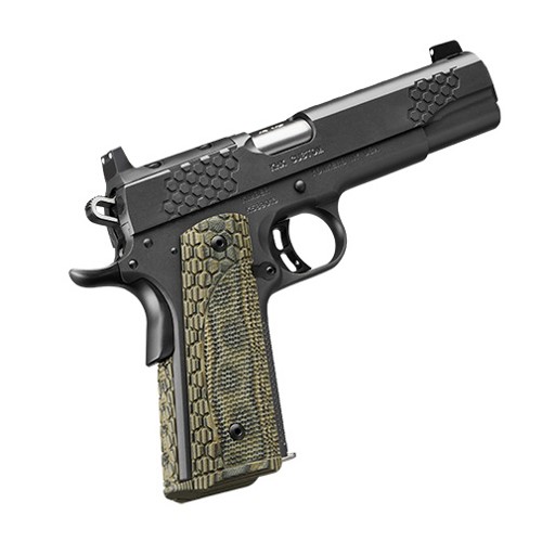 KIMBER KHX Custom 1911 45ACP 5" 8rd Optic Ready Pistol - Black w/ Hogue Magrip G10 Grips for sale at KYGUNCO.