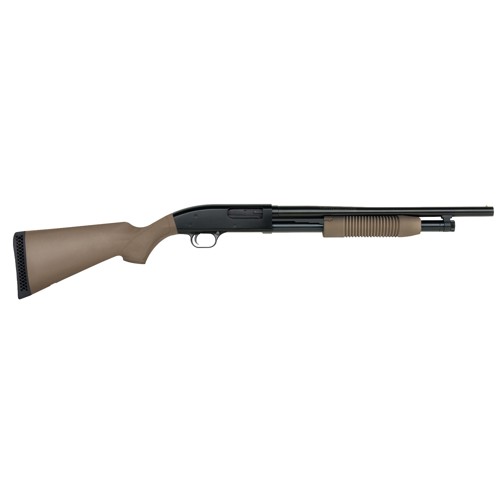 MOSSBERG Maverick 88 Security 12 Gauge 3" 18.5" 6rd - FDE / Blued for sale at KYGUNCO.
