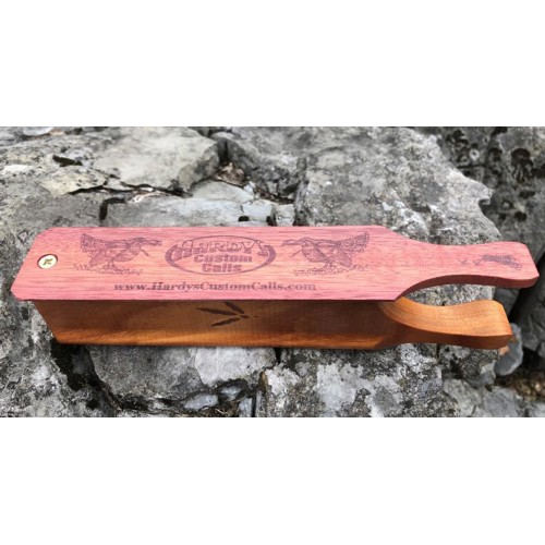 HARDY CALLS Purple Heart and Mahogany Box Game Call for sale at KYGUNCO.