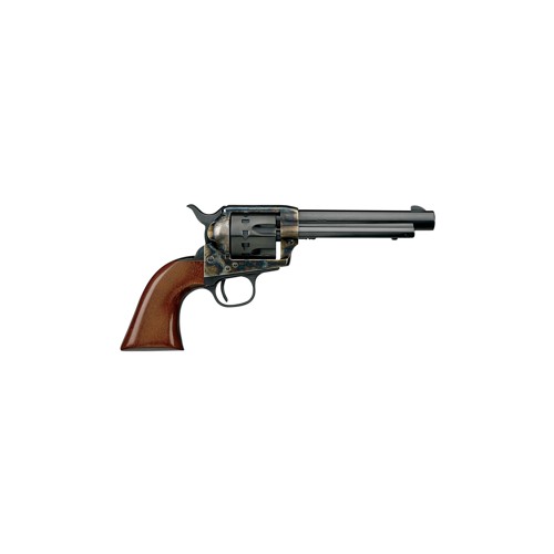 UBERTI 1873 Cattleman NM 22LR 5.5" 12rd Revolver - Case Hardened / Blued / Walnut for sale at KYGUNCO.