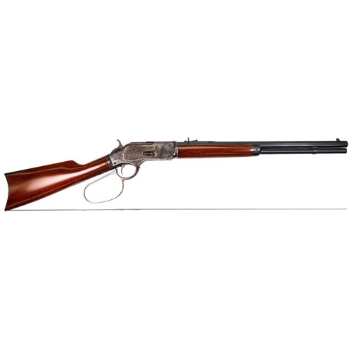 UBERTI 1873 Engraved Short Rifle Deluxe Steel for sale at KYGUNCO.