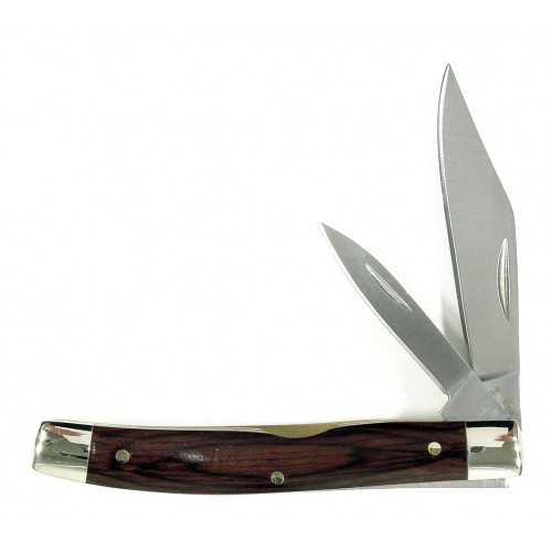 RUKO Classic 2 Blade Jack Folding Knife Pakkawood for sale at KYGUNCO.