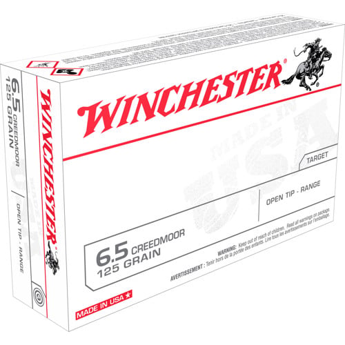 WINCHESTER USA 6.5 Creedmoor 125gr Open Tip Rifle Ammunition | 20 Rounds for sale at KYGUNCO.
