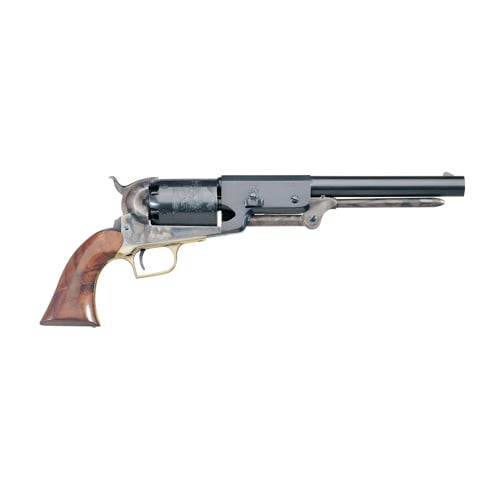 UBERTI 1847 Walker 44 Caliber 9" 6rd Revolver - 6rd Case Hardened Walnut Grips for sale at KYGUNCO.