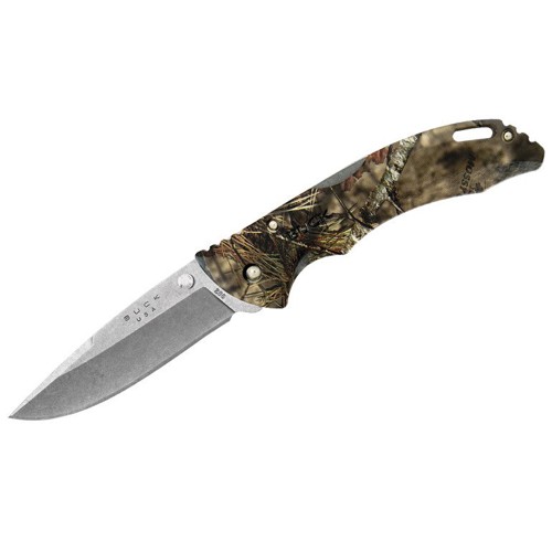 BUCK KNIVES Bantam BHW Mossy Oak Country 3-3/4" Drop Point for sale at KYGUNCO.