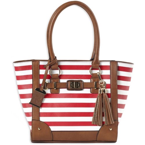 BULLDOG Tote Style Purse w/Holster - Cherry Stripe for sale at KYGUNCO.
