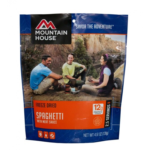 MOUNTAIN HOUSE Spaghetti with Meat Sauce for sale at KYGUNCO.