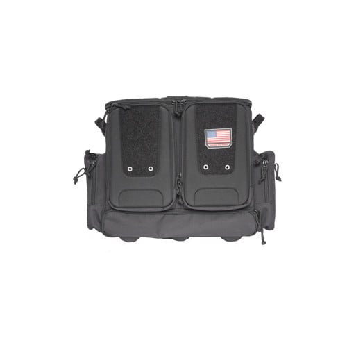 GPS Tactical Rolling Range Bag Holds 10 handguns Black for sale at KYGUNCO.
