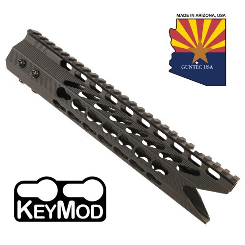 GUNTEC 10" Ultra Slimline Octo 5 Sided Keymod for sale at KYGUNCO.
