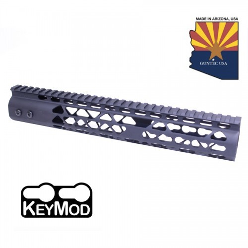 GUNTEC 12" Airlite Series Keymod Free Floating Handguard for sale at KYGUNCO.
