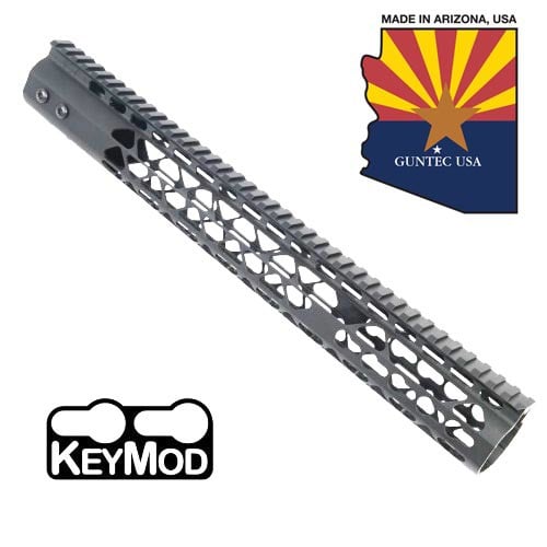 GUNTEC 15" Airlite Series Keymod Free Floating Handguard for sale at KYGUNCO.