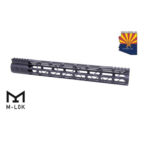 GUNTEC 15" Mod Lite Skeletnzd M-Lok Free Floating Hndgrd for sale at KYGUNCO.