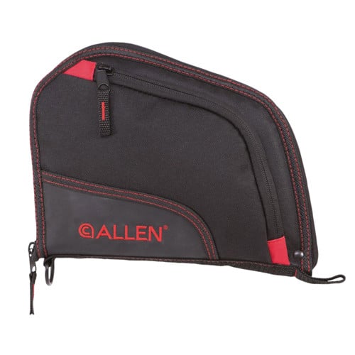 ALLEN Auto-Fit Handgun Case 9" Black/Red for sale at KYGUNCO.