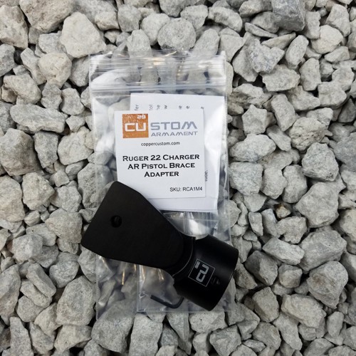 CUSTOM ARMAMENT Ruger 22 Charger AR Brace Adapter for sale at KYGUNCO.