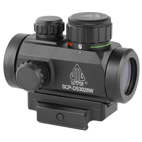 LEAPERS UTG 2.6" ITA Red/Green CQB Micro Dot w/ Integral QD Mount for sale at KYGUNCO.