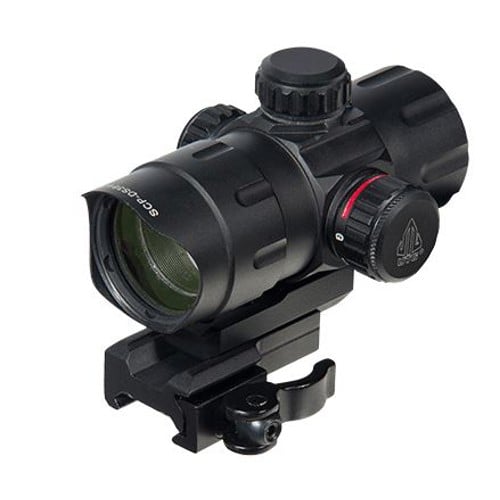 LEAPERS UTG 4.2" ITA Red/Green T-Dot w/ QD Mount Riser Adaptor for sale at KYGUNCO.