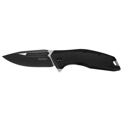 KERSHAW KNIVES Flourish 3.5'' Blackwash Finish with Satin Flats for sale at KYGUNCO.