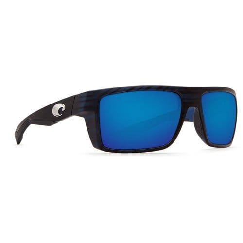 COSTA Motu Matte Black Teak Blue Mirror 580P for sale at KYGUNCO.