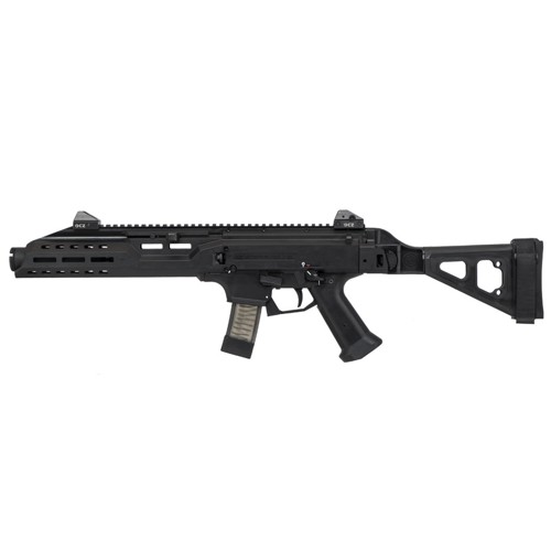 CZ-USA QP Only Scorpion EVO 3 S1 Flash Can/Fld Brace 9mm for sale at KYGUNCO.