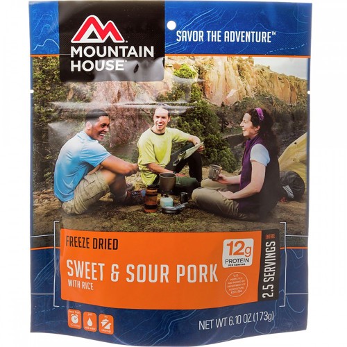 MOUNTAIN HOUSE Sweet & Sour Pork with Rice for sale at KYGUNCO.