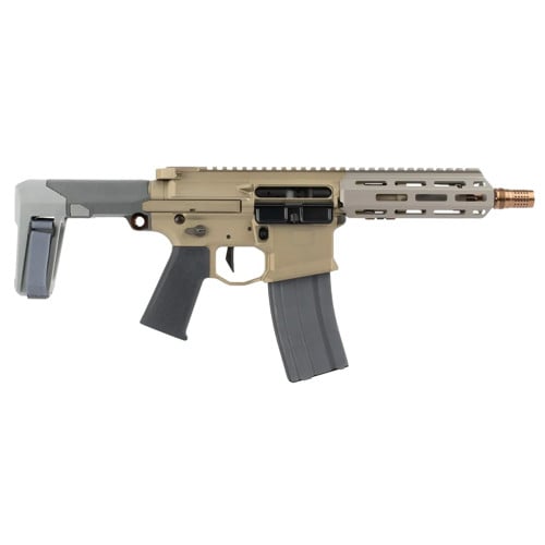 Q LLC HONEY BADGER 300 AAC Blackout 7" 30rd - FDE for sale at KYGUNCO.