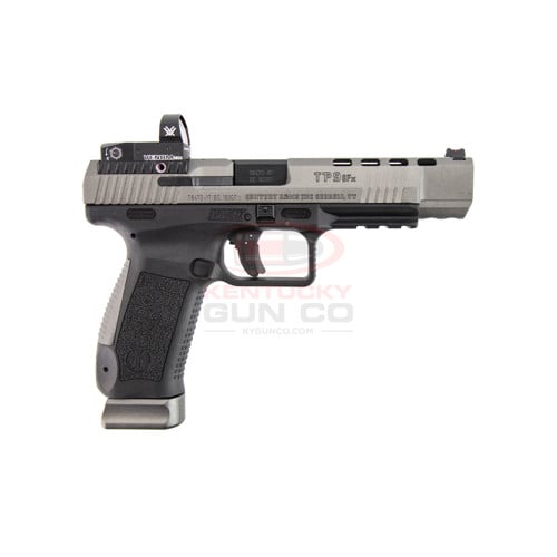 CANIK TP9SFX 9mm 5.2" Tungsten Grey 20rd w/ Vortex Viper for sale at KYGUNCO.