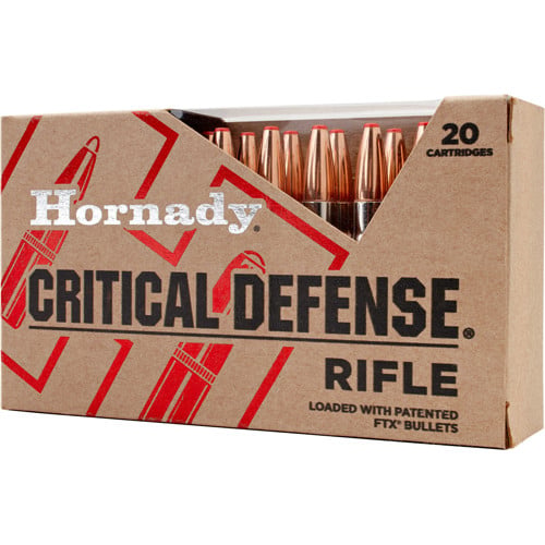 HORNADY Critical Defense 223 Rem 55 gr Flex Tip eXpanding Ammunition | 20 Rounds for sale at KYGUNCO.