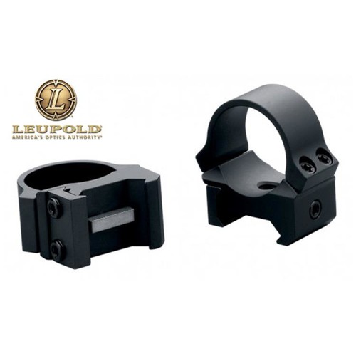 LEUPOLD Cross-Slot Weaver Style PRW2 30mm Medium Matte for sale at KYGUNCO.