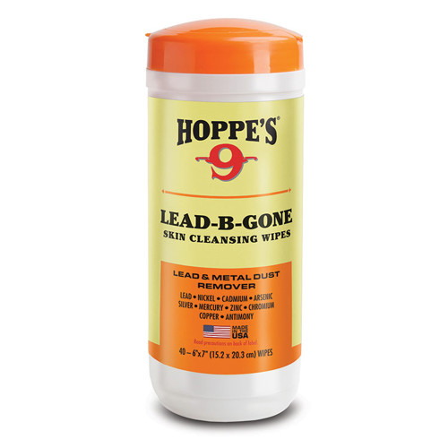 HOPPE'S Lead B Gone 40 ct White Wipe for sale at KYGUNCO.
