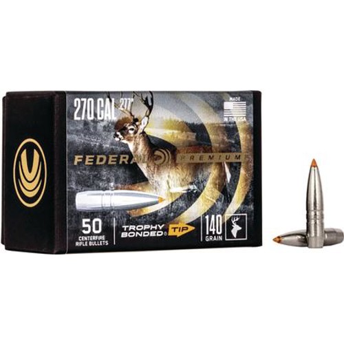 FEDERAL AMMO Reloading Bullets 277 Caliber 140 Grain 50rd for sale at KYGUNCO.