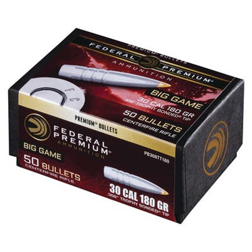 FEDERAL AMMO Reloading Bullets 308 Caliber 180 Grain 50rd for sale at KYGUNCO.