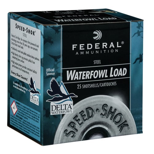 FEDERAL AMMO Speed-Shok Heavy Waterfowl 12 Gauge 3" 1-1/4oz #BB Steel Shotgun Ammunition | 25 Round for sale at KYGUNCO.