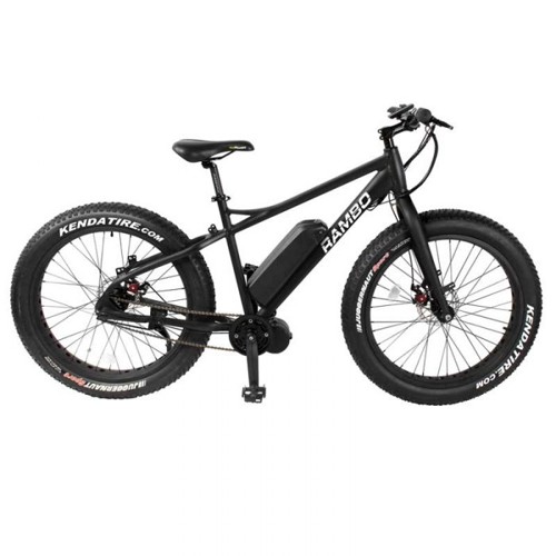 RAMBO 750 G3 Electric Bike Matte Black for sale at KYGUNCO.