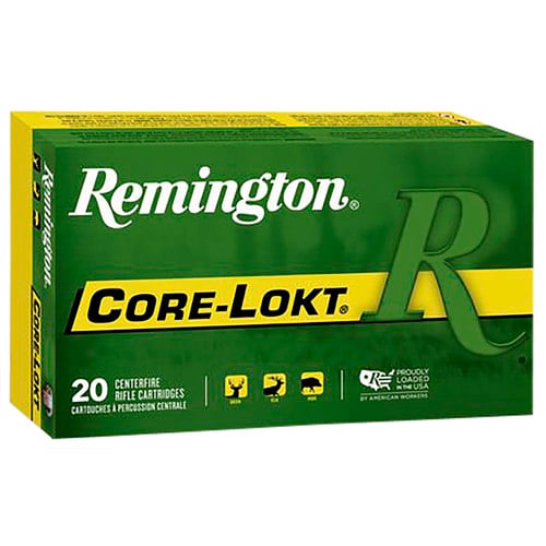 REMINGTON 6mm Crdmr Core-Lokt CF Rifle PSPCL 100Gr 20rd for sale at KYGUNCO.