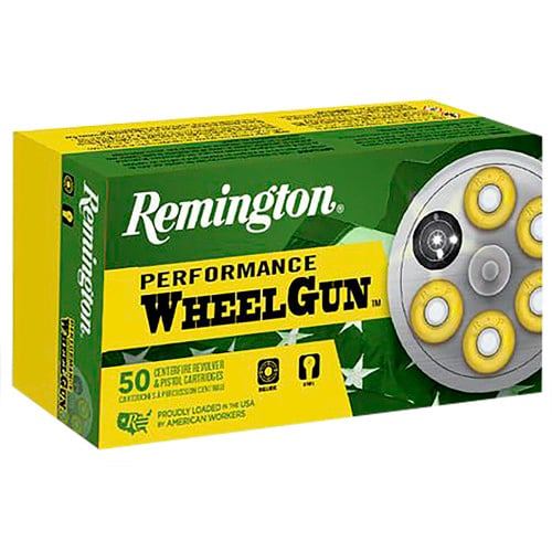 REMINGTON Performance WheelGun 357 Mag 158gr Lead Semi Wadcutter Ammunition | 50 Rounds for sale at KYGUNCO.
