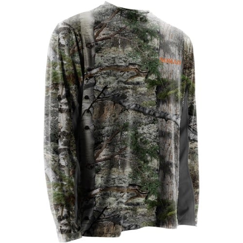 NOMAD CLOTHING Long Sleeve Cooling Tee Mossy Oak Mountain Country for sale at KYGUNCO.
