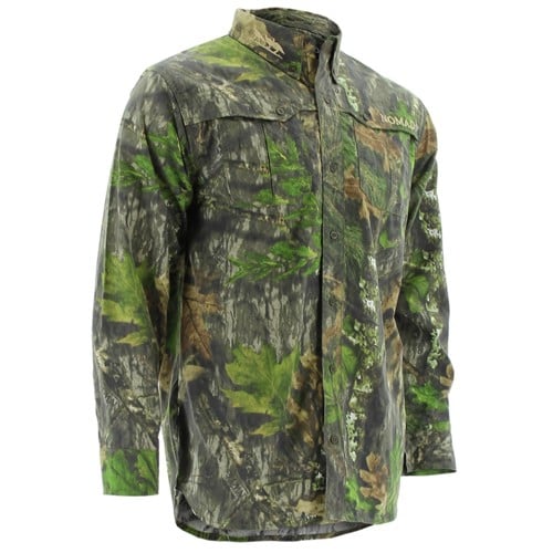 NOMAD CLOTHING NWTF Long Sleeve Woven Shirt MO Obsession Small for sale at KYGUNCO.