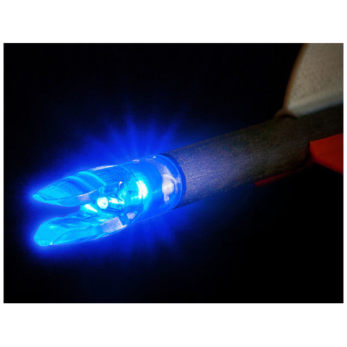 NOCKTURNAL FIT Universal Size Blue Lighted Nock for sale at KYGUNCO.