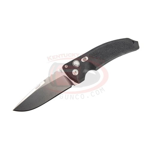 HOGUE EX-A03 3.5" Auto Folder Drop Point Poly Black for sale at KYGUNCO.