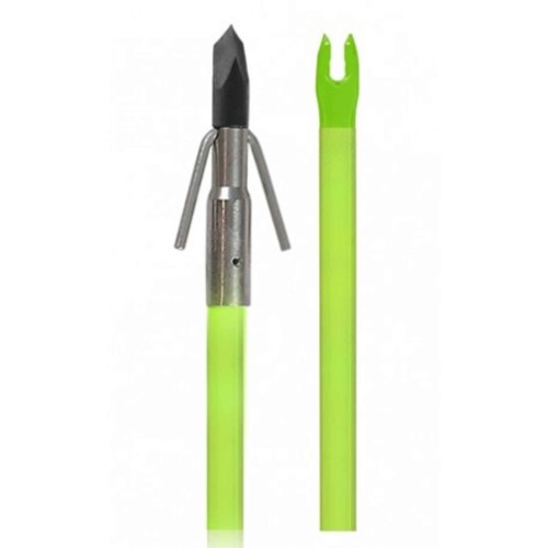 MUZZY Classic Chartreuse Fish Arrow w/Carp Point for sale at KYGUNCO.
