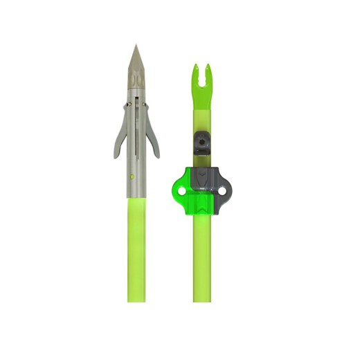 MUZZY Iron 3-blade w/Chartreuse arrow for sale at KYGUNCO.